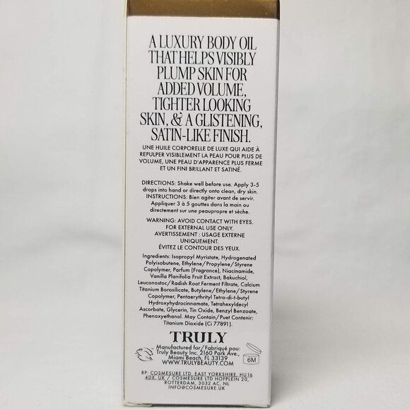 Truly - Vanilla Baby Luxury Body Oil - Picture 3 of 8